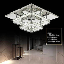 Load image into Gallery viewer, K9 Crystal LED Chandelier Ceiling Lamp