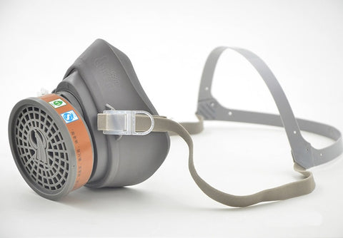 Image of New Gas Dust Mask Chemical Gas Respirator Face Mask