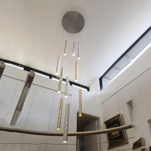 Modern LED Chandelier Gold/Silver