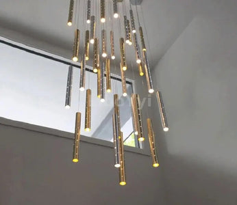 Modern LED Chandelier Gold/Silver