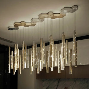 Modern LED Chandelier Gold/Silver