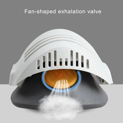 Image of Dust Mask +20pcs Filter Half Face Dust-proof Construction Mask