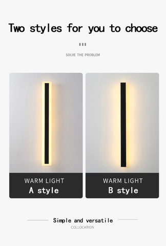 Image of Waterproof Outdoor Wall LED Lamp, 30/40/60/80/100/120/150/180/200/220/240 cm