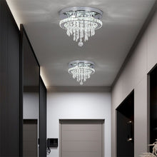 Load image into Gallery viewer, K9 Crystal LED Chandelier Ceiling Lamp