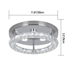 Load image into Gallery viewer, K9 Crystal LED Chandelier Ceiling Lamp