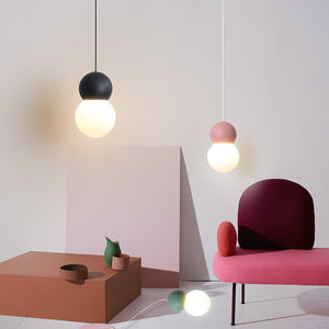 Nordic Led Glass Ball Pendant Light
