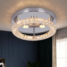 Load image into Gallery viewer, K9 Crystal LED Chandelier Ceiling Lamp