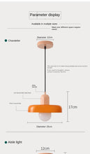 Load image into Gallery viewer, Modern Pendant Light Ceiling Chandelier DIA 25/28CM