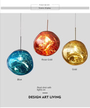 Load image into Gallery viewer, Led Lava Glass Pendant Lights