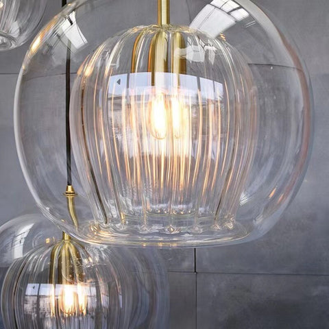 Image of Nordic Modern Glass Pendant Light 3 Colour, DIA 15/20/25CM