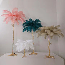 Load image into Gallery viewer, Luxury Nordic Ostrich Feather LED Floor Lamp