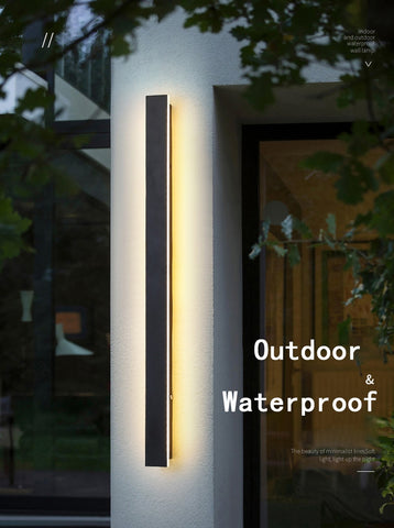 Image of Waterproof Outdoor Wall LED Lamp, 30/40/60/80/100/120/150/180/200/220/240 cm
