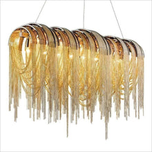 Load image into Gallery viewer, Atlantis Aluminum Chain Pendant Light - Luxurious Modern Chandelier
