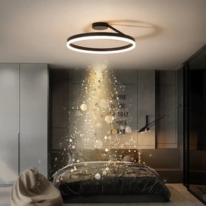 Modern Simple Round LED Ceiling Lighting for Living Room & Bedroom