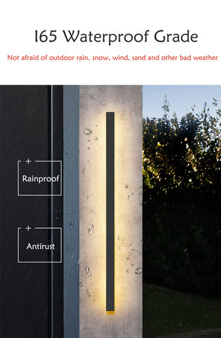 Image of Waterproof Aluminum Outdoor LED Wall Lamp IP65