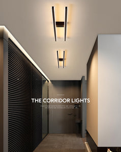 Hallway Corridor Staircase Nordic Lamp Long LED Ceiling Lights