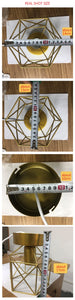 Nordic Minimalism Gold Shade Ceiling Lights