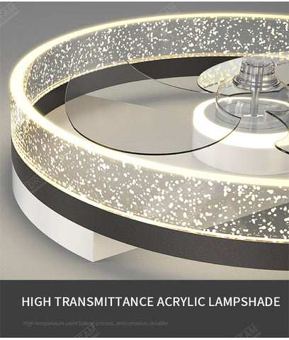 Image of Home Decor Chandelier Fan Light Fixture