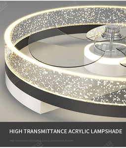 Home Decor Chandelier Fan Light Fixture