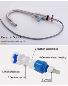 Sensor Kitchen Faucet Stainless Steel With Pull-Out Faucet