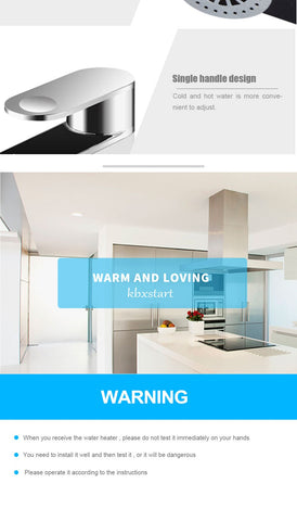 Image of Instant Water Heater Faucet