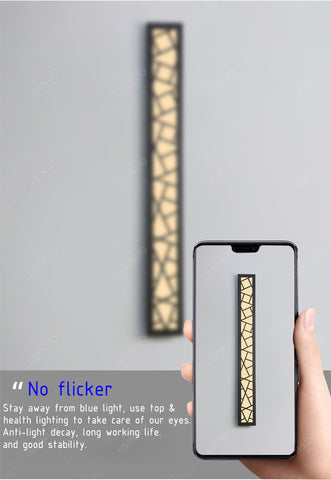 Image of Waterproof Outdoor Aluminum Wall Tall LED Lamp IP65