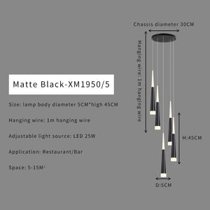Stair Hallway Led Nordic Chandelier on Sale
