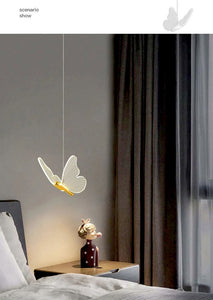 New Butterfly Nordic Pendant Lights Lamp