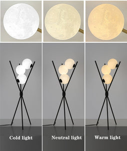 3D Printing Moon Floor Lamp