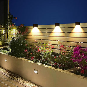 LED Wall Lamp Solar Light Sunlight Sensor IP65 Waterproof