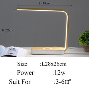 Wireless Charging Table Lamps For Bedroom