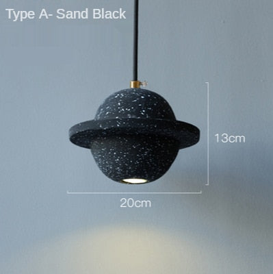 Image of Saturn Planet Chandelier