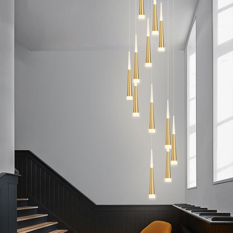 Image of Stair Hallway Led Nordic Chandelier on Sale