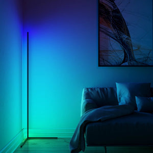 Remote Control RGB Corner Floor Lamp