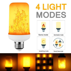 Flickering fire led deals lights