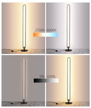 Load image into Gallery viewer, Modern Remote Control U Shape Floor Led Lamp