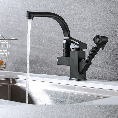Image of Kitchen Sink Faucet Flexible Pull Out on Sale