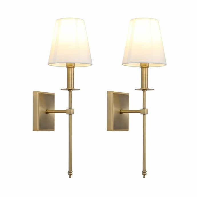 Classic Rustic Industrial Wall Sconce Set