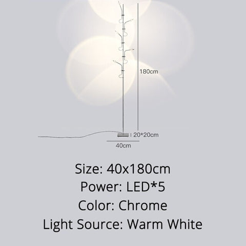 Image of Luxury Nordic LED Floor Lamp - Sunset Floor Lamp
