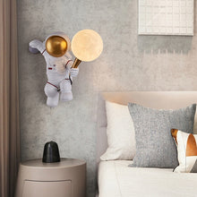 Load image into Gallery viewer, Nordic LED Astronaut Moon Lamp