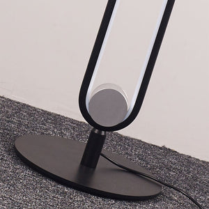 Modern Remote Control U Shape Floor Led Lamp