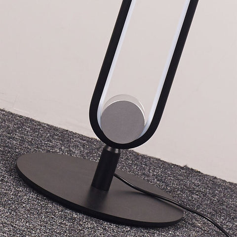 Image of Modern Remote Control U Shape Floor Led Lamp