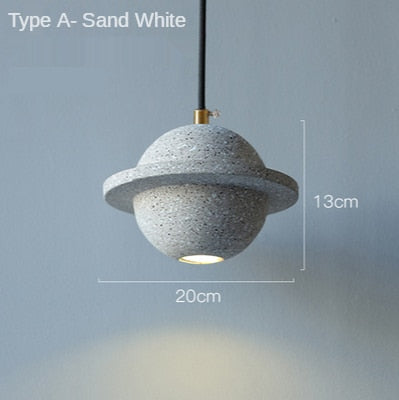 Image of Saturn Planet Chandelier
