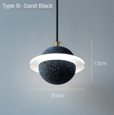 Image of Saturn Planet Chandelier