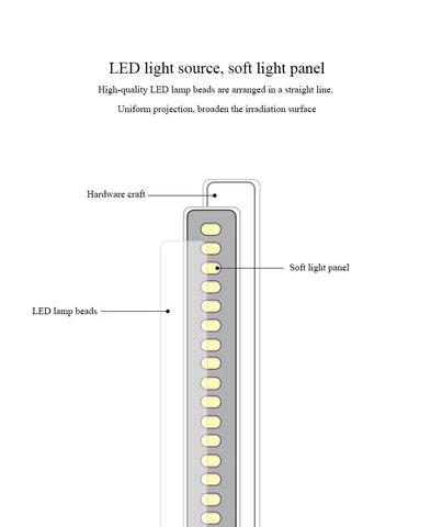 Image of Modern Remote Control U Shape Floor Led Lamp