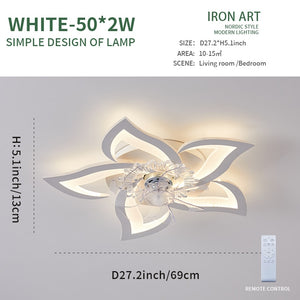 Modern Ceiling Fan with Led Light