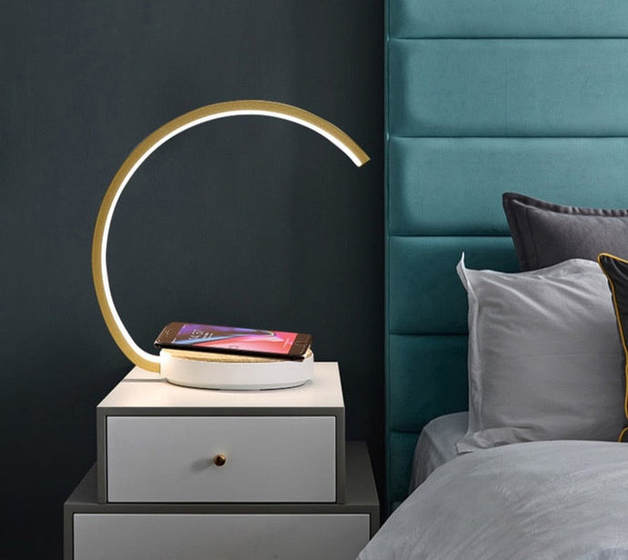 Wireless Charging Table Lamps For Bedroom