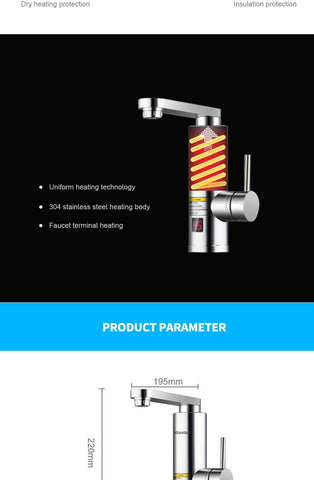 Image of Instant Water Heater Faucet