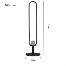 Load image into Gallery viewer, Modern Remote Control U Shape Floor Led Lamp