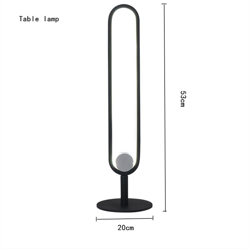 U shaped on sale floor lamp